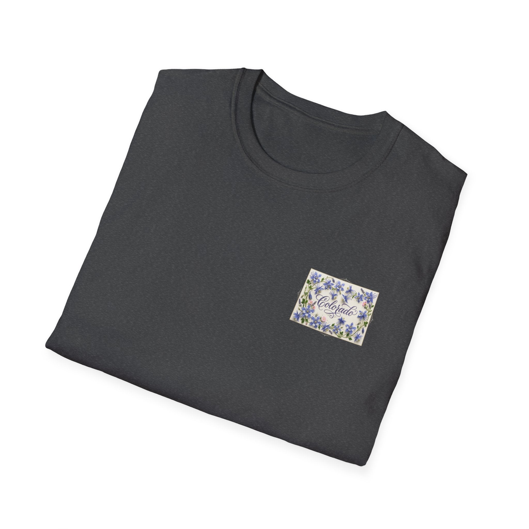 Colorado State Flower Women's T-Shirt — Floral Colorado Tee