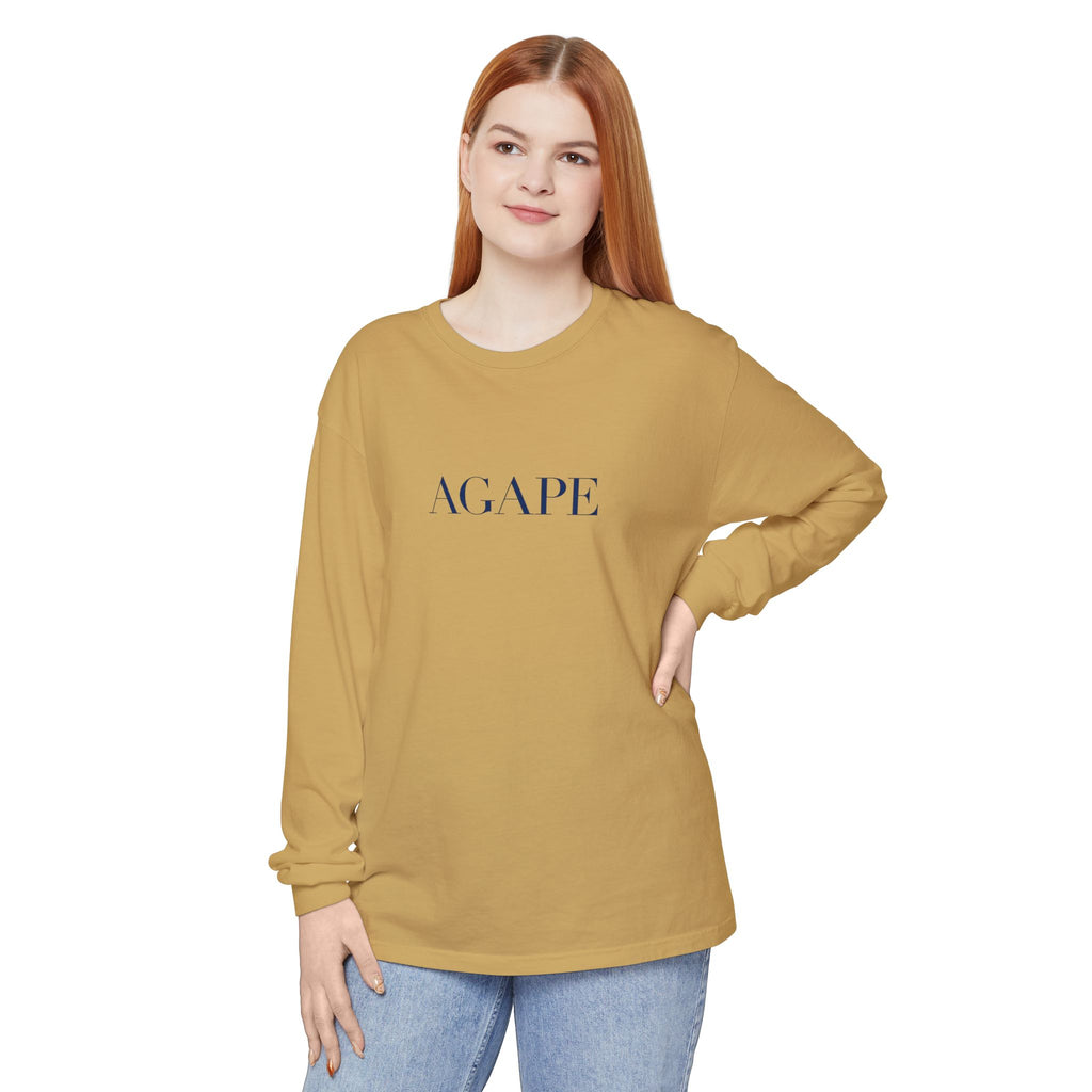 Agape Christian Long Sleeve T-Shirt — Faith-Based Apparel