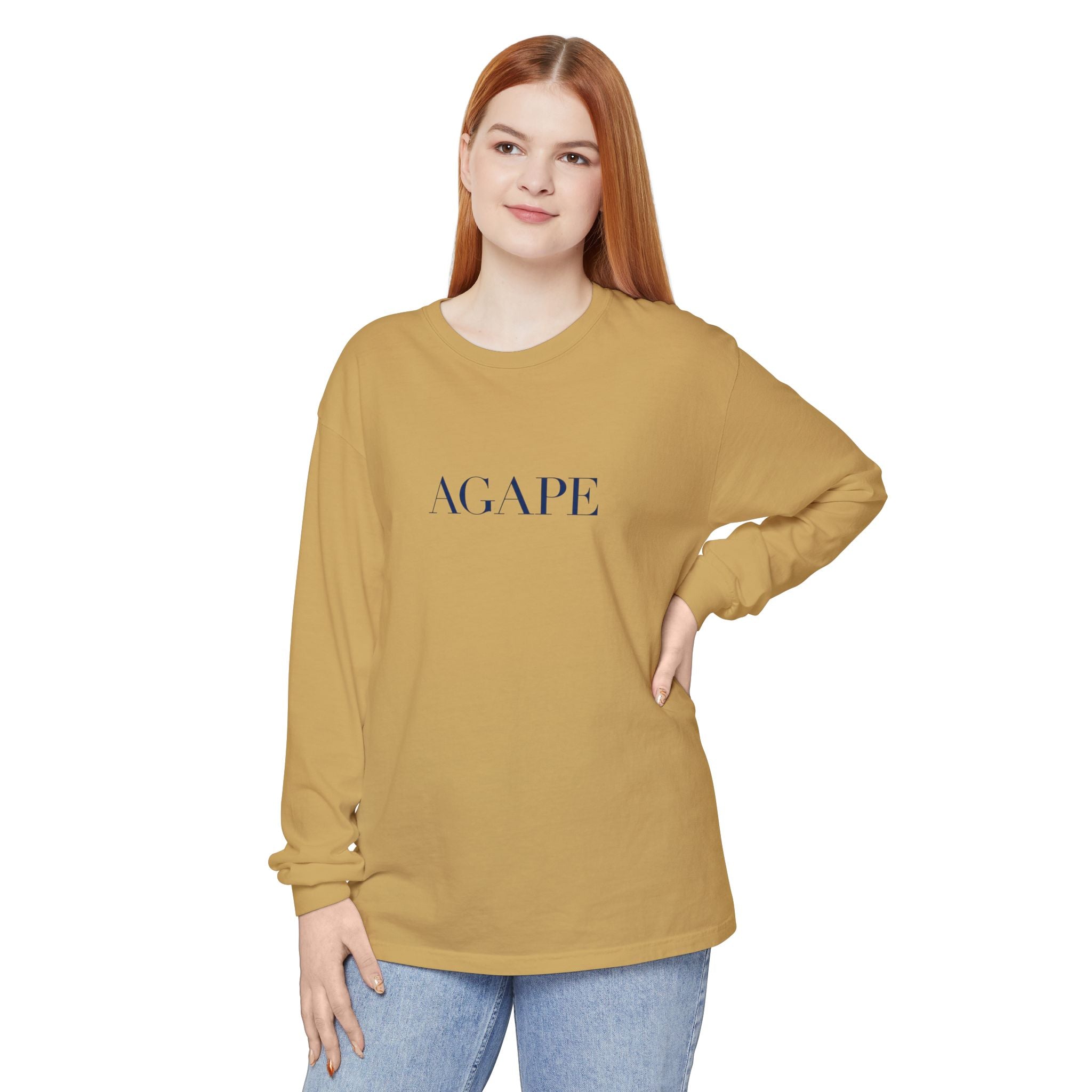 Agape Christian Long Sleeve T-Shirt — Faith-Based Apparel