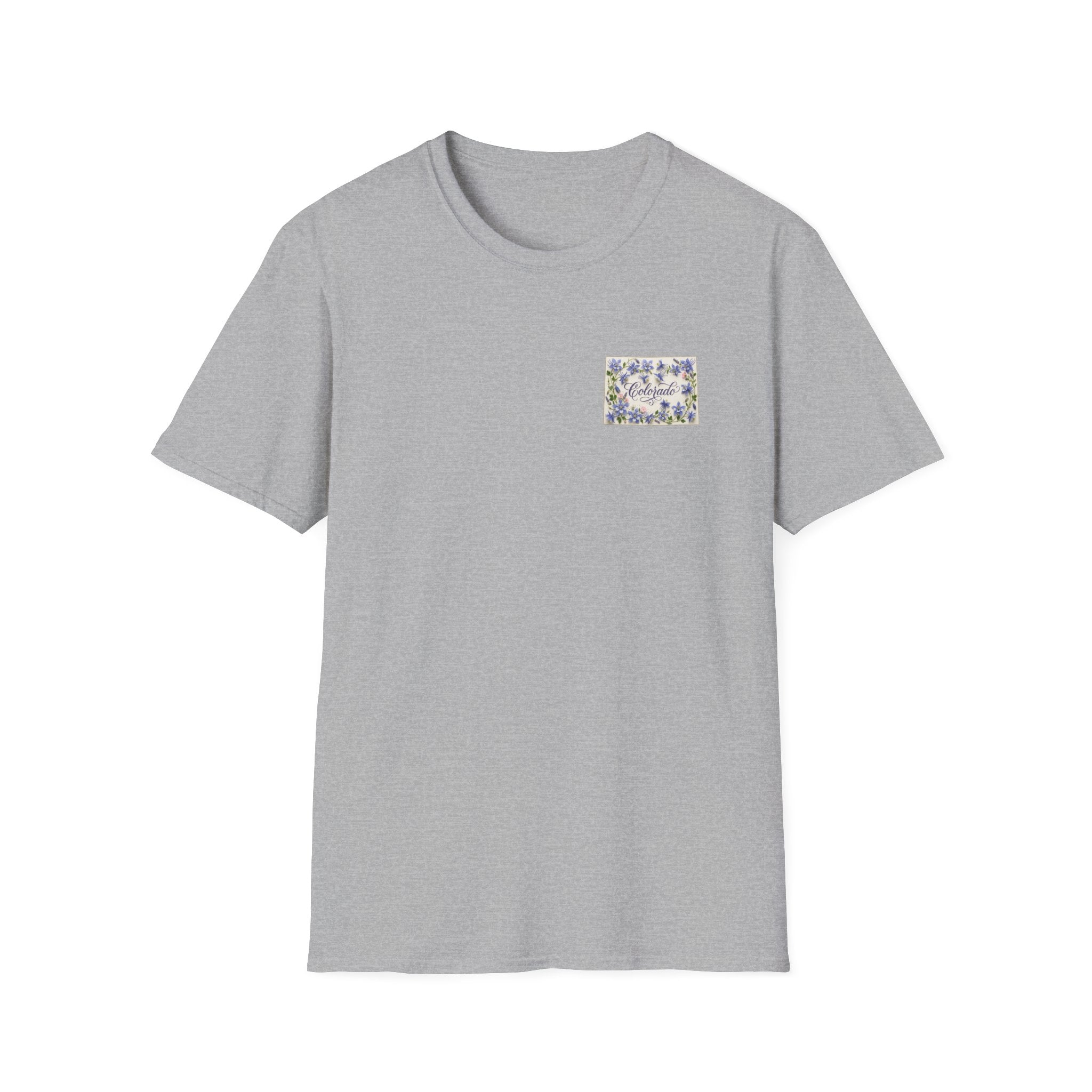 Colorado State Flower Women's T-Shirt — Floral Colorado Tee