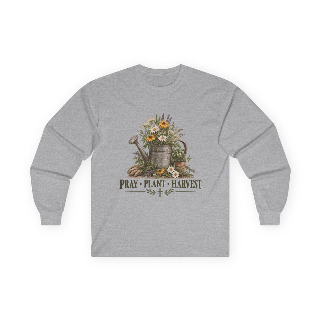 Pray Plant Harvest Garden Long Sleeve Tee