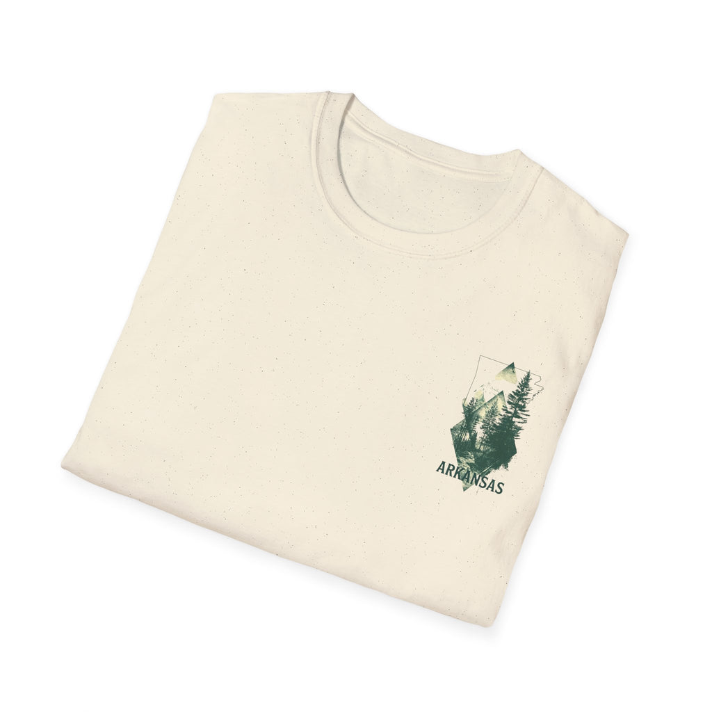 Arkansas Mountain Forest T-Shirt — Vintage Nature State Tee