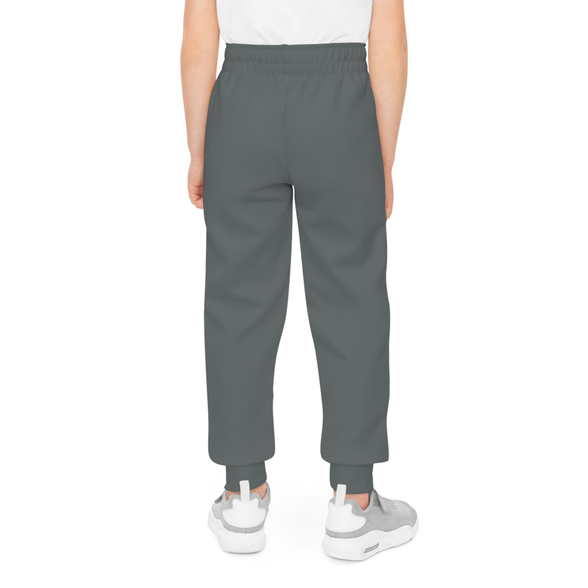 Youth Joggers with Cross Crest — Christian Sweatpants for Kids