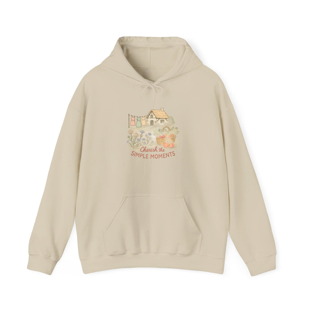 Cherish the simple moments- Hooded Sweatshirt
