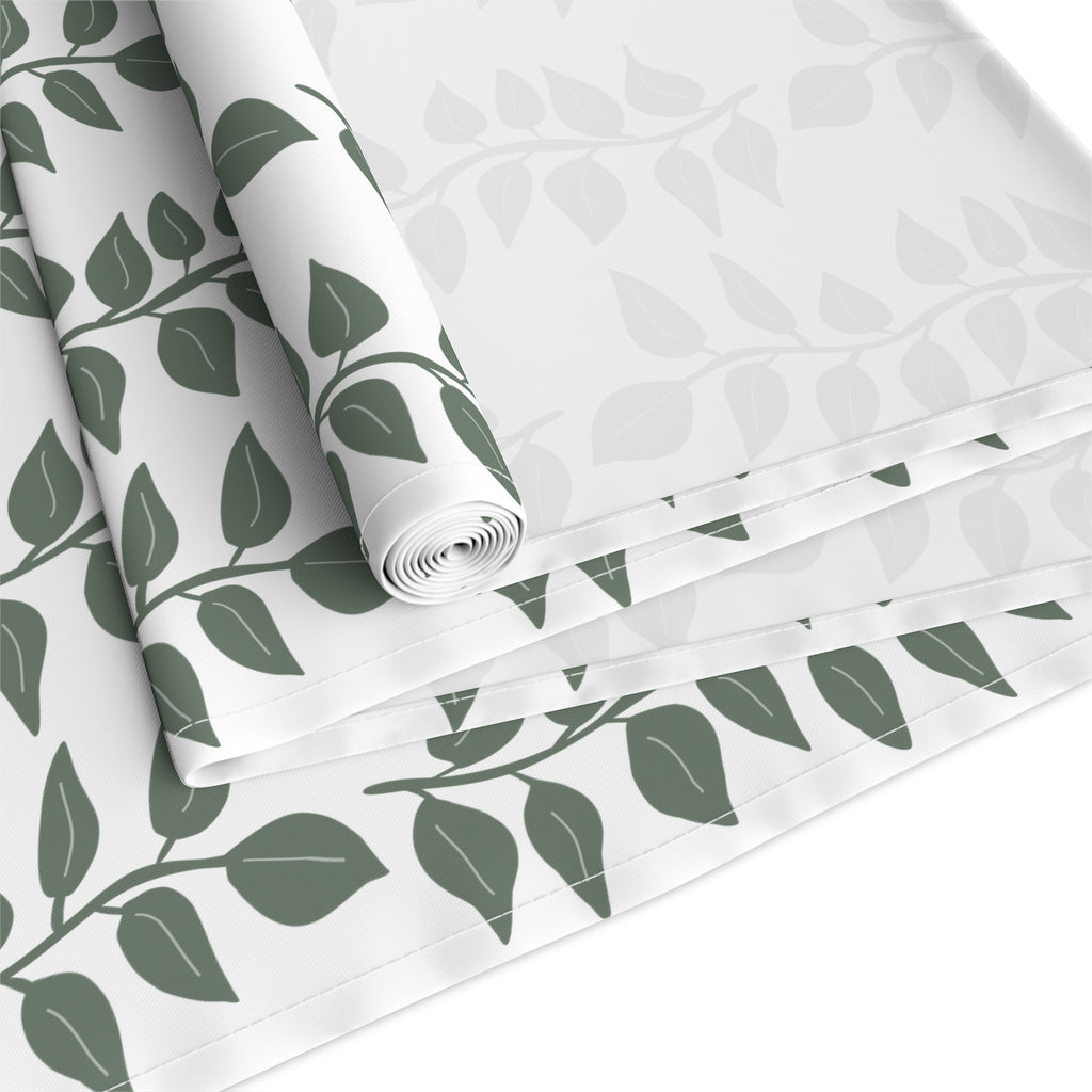 Leave Table Runner — Cotton/Poly Decorative Fall Runner