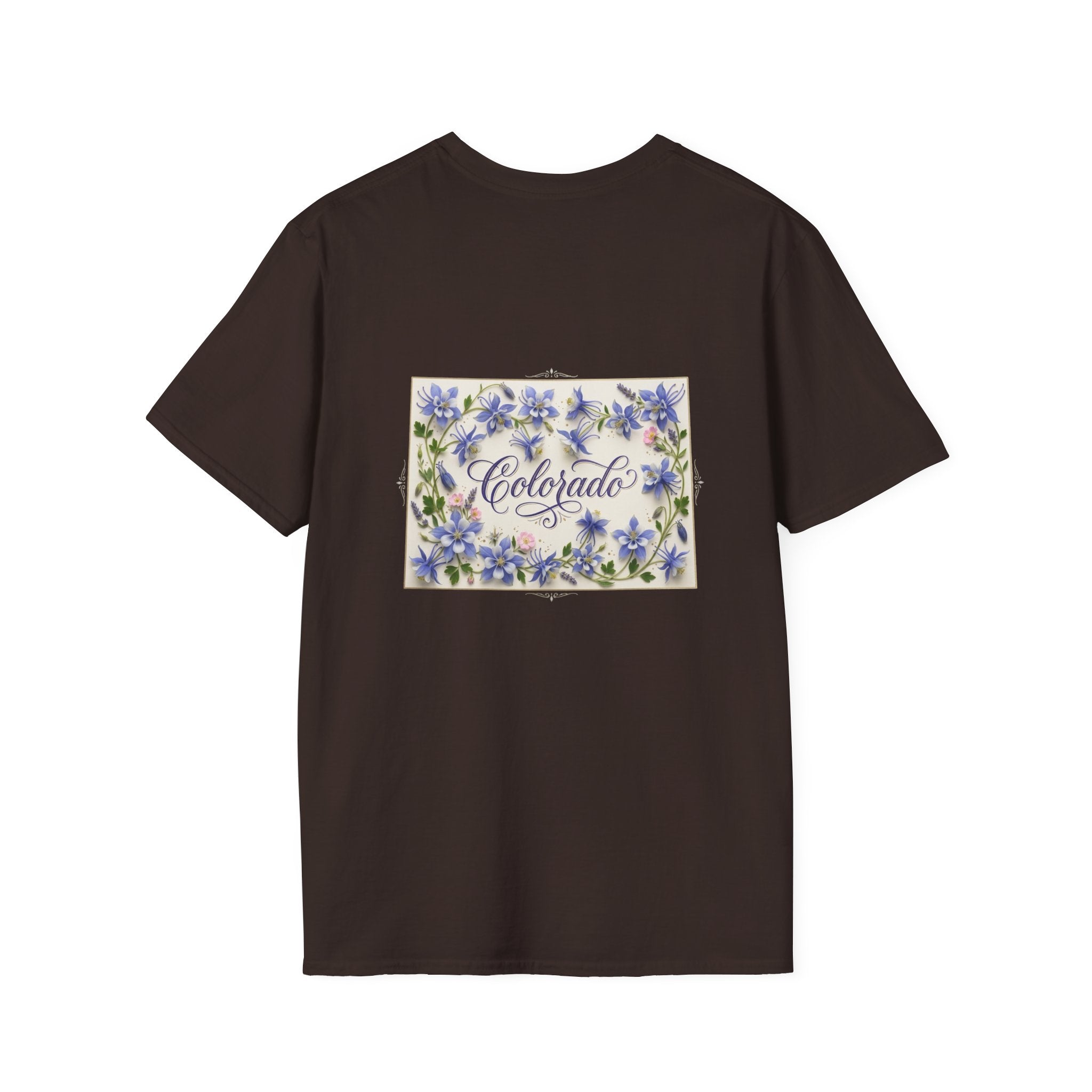 Colorado State Flower Women's T-Shirt — Floral Colorado Tee