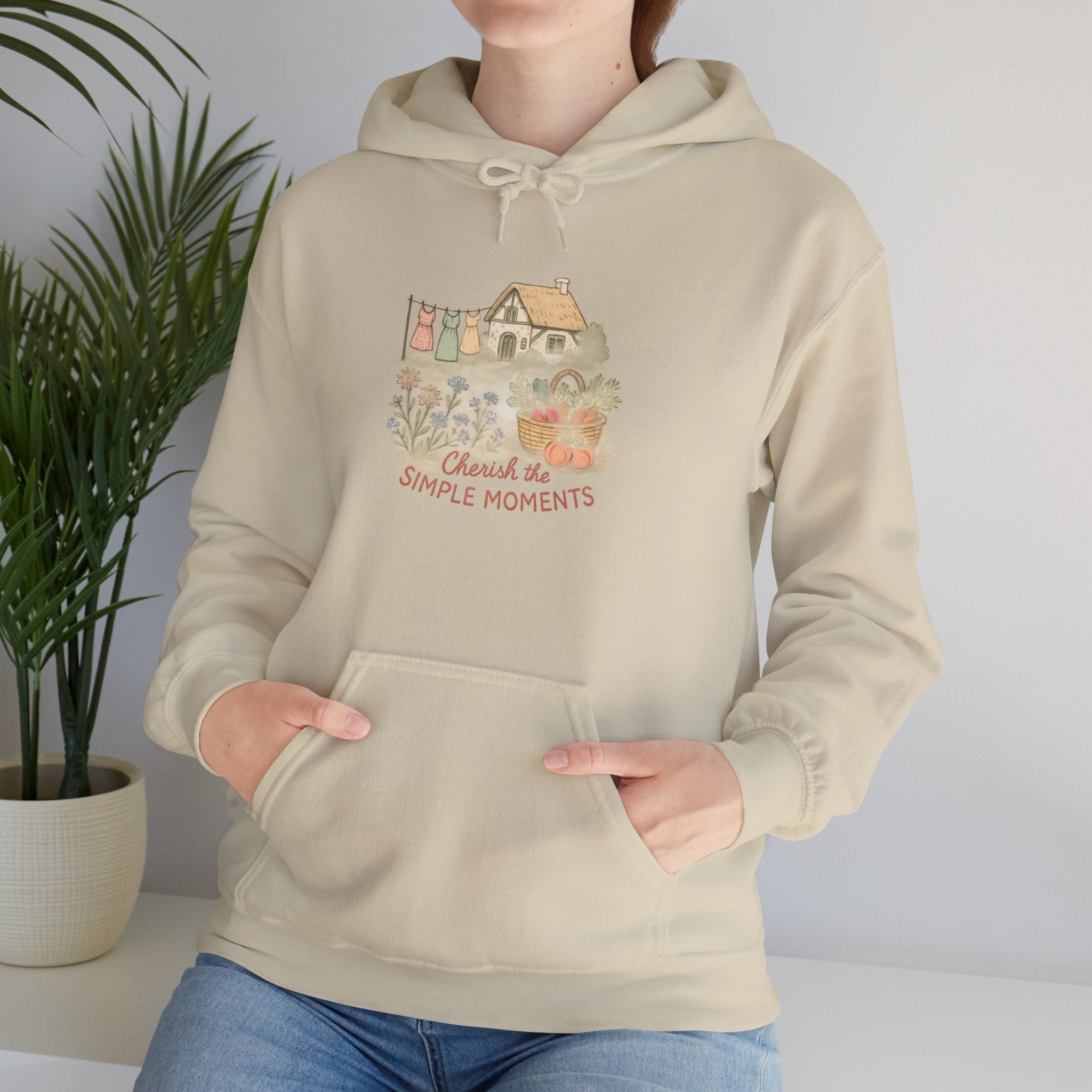 Cherish the simple moments- Hooded Sweatshirt