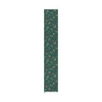 Green Floral Christmas Wrapping Paper