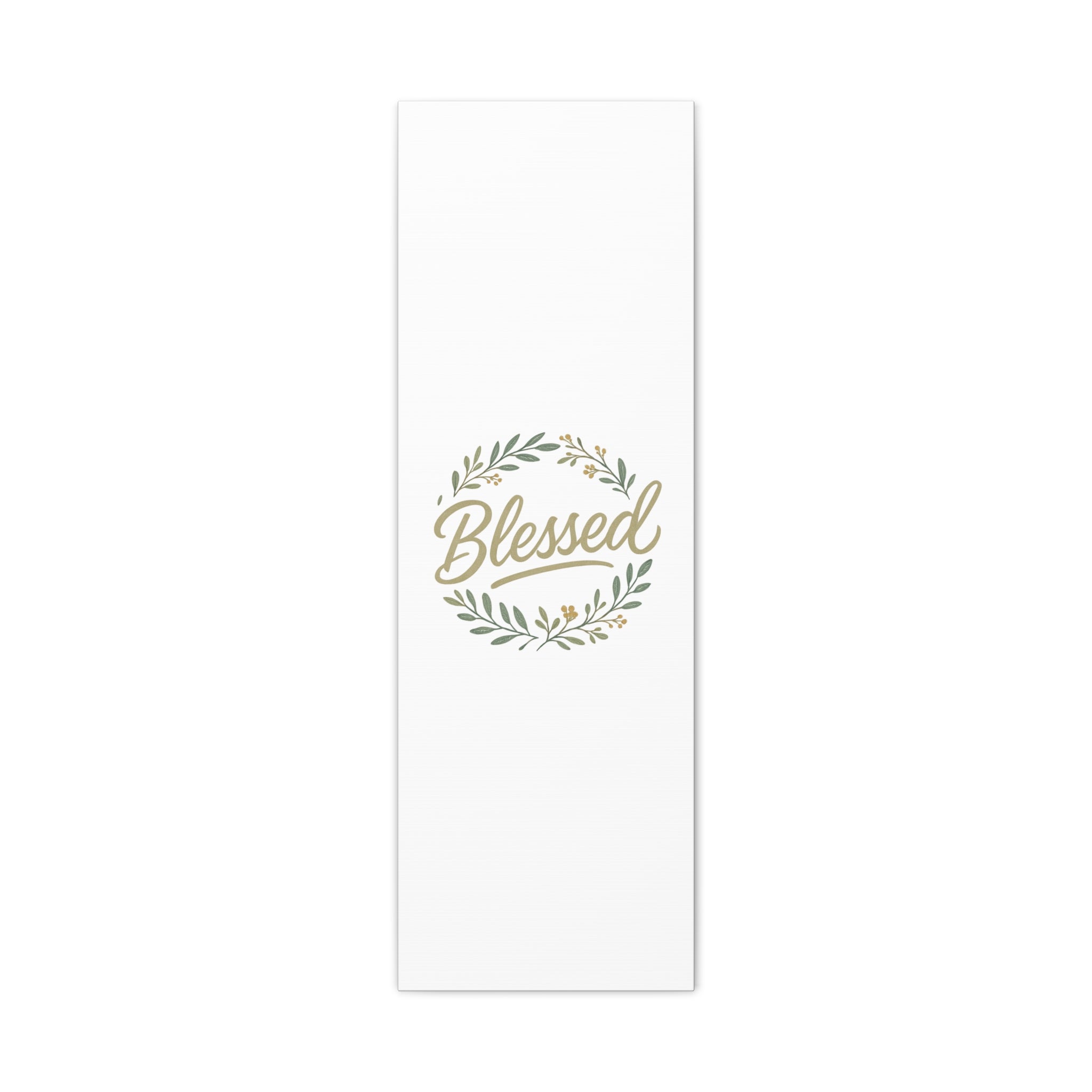 Blessed Wreath Matte Canvas Wall Art (Stretched 1.25")