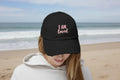 I AM LOVED Distressed Cap — Women's Inspirational Dad Hat