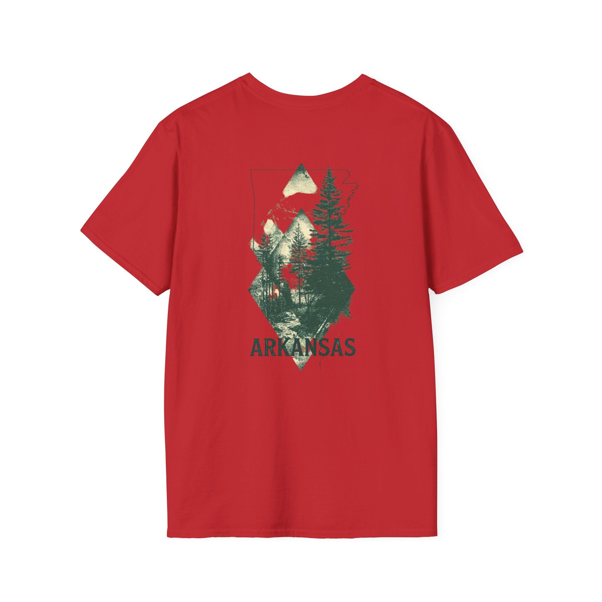 Arkansas Mountain Forest T-Shirt — Vintage Nature State Tee