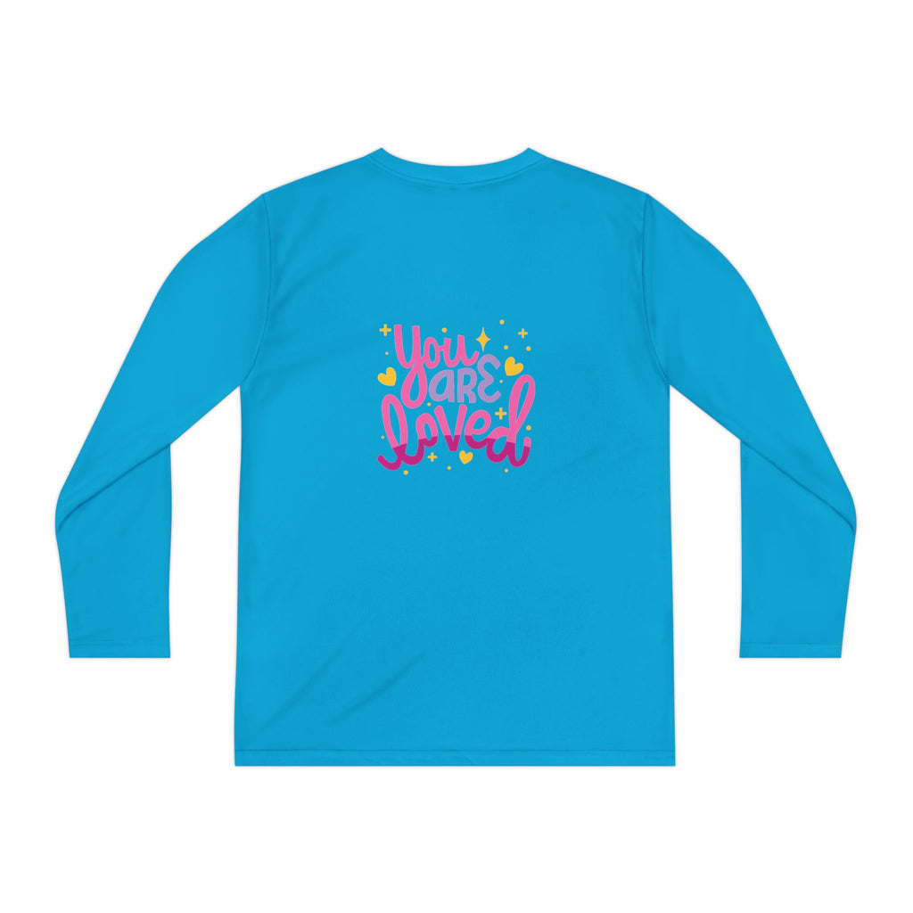 You Are Loved Youth Long Sleeve Tee — Inspirational Kids Shirt