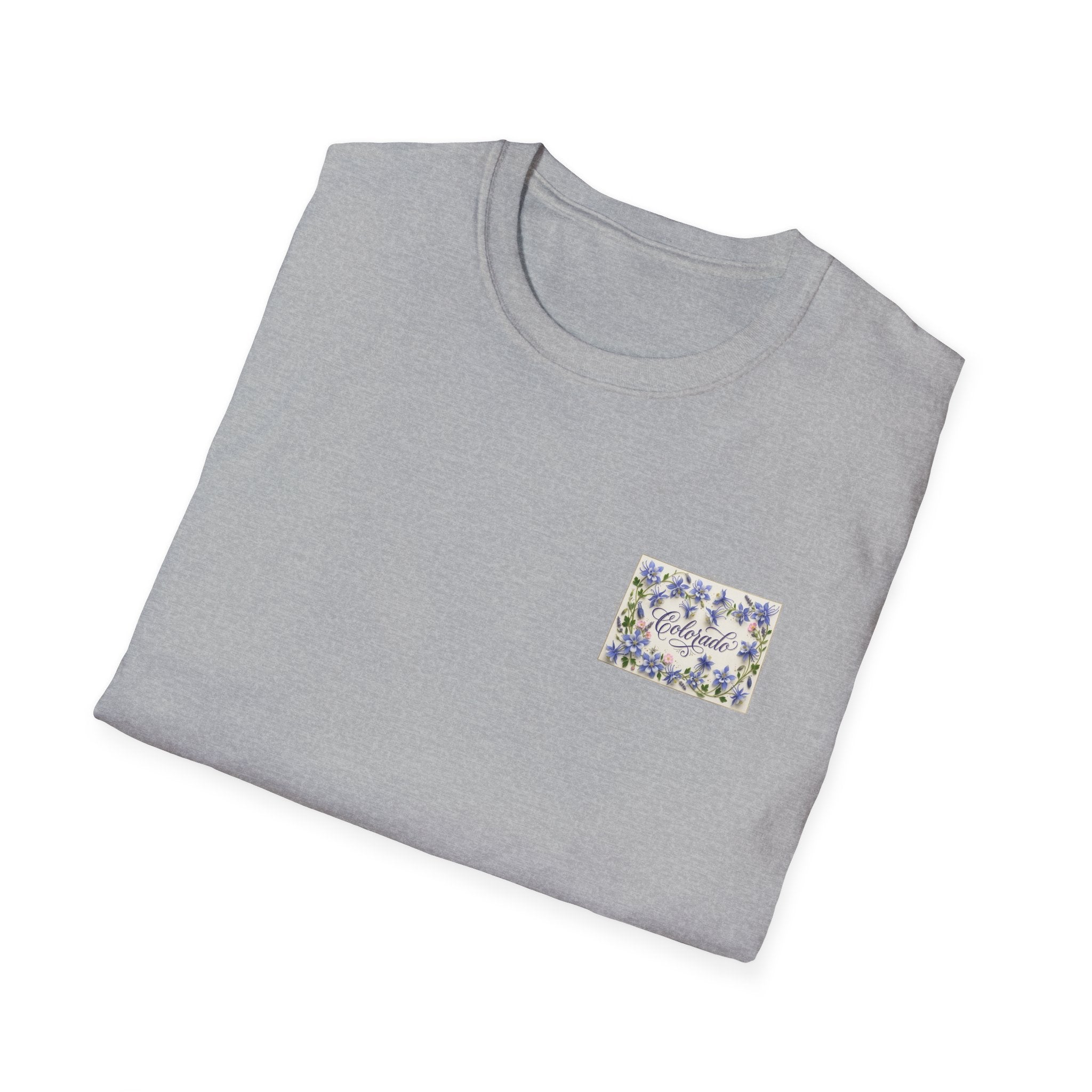 Colorado State Flower Women's T-Shirt — Floral Colorado Tee