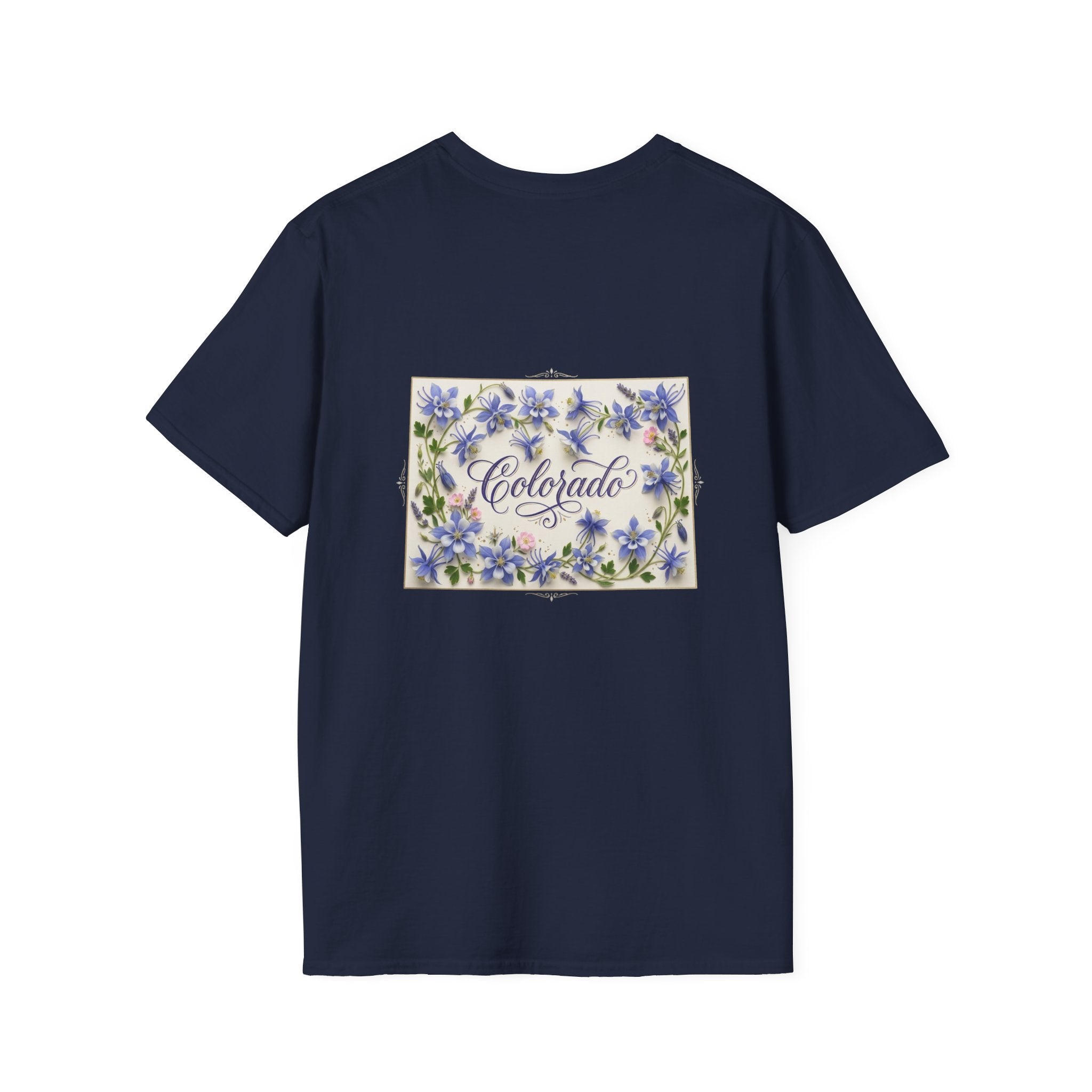 Colorado State Flower Women's T-Shirt — Floral Colorado Tee