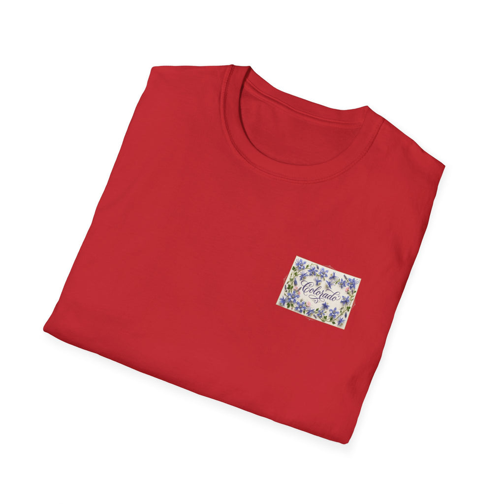 Colorado State Flower Women's T-Shirt — Floral Colorado Tee