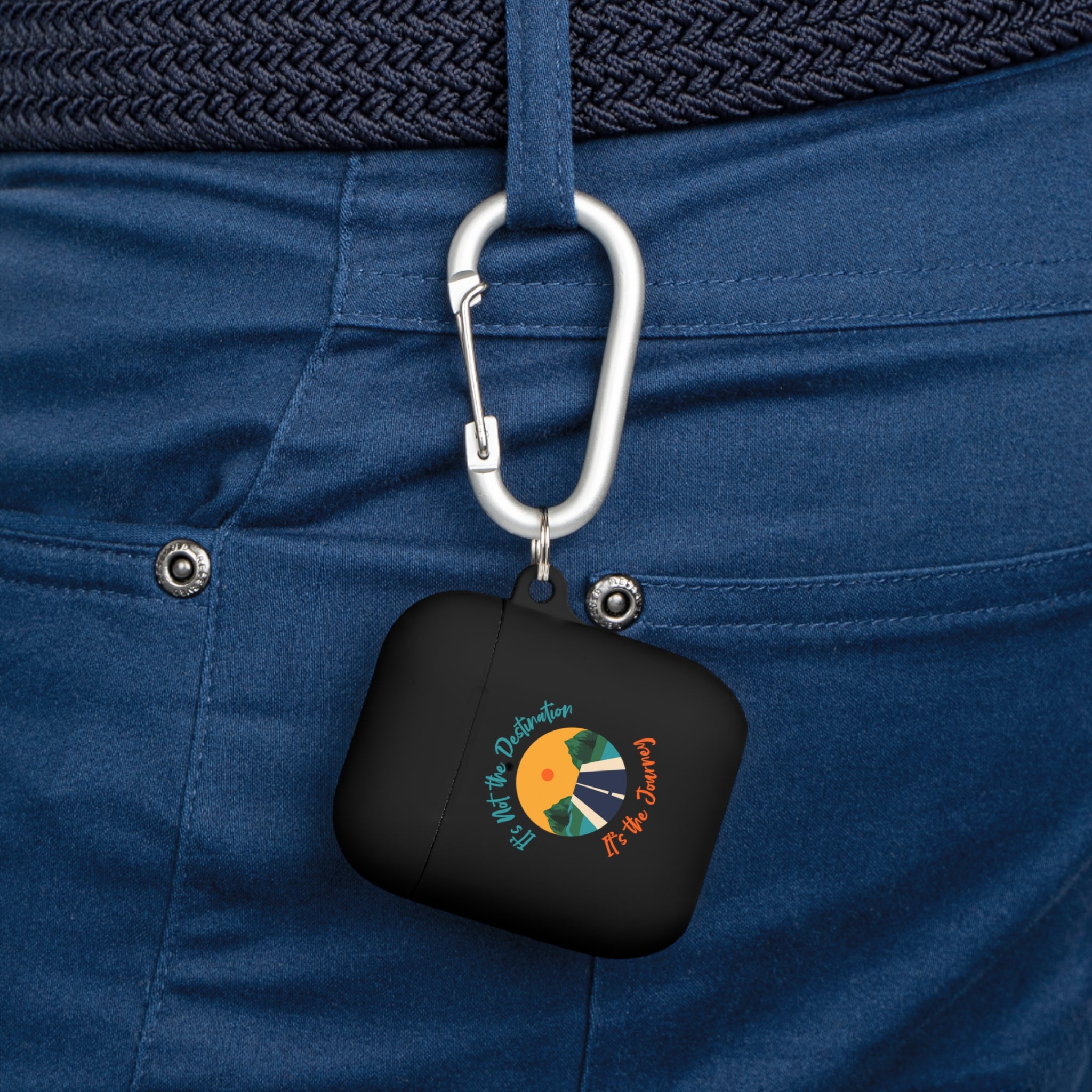 Inspirational AirPods Case Cover, Motivational AirPods Pro Sleeve, Adventure Gear, Travel Accessory, Gift for Travelers