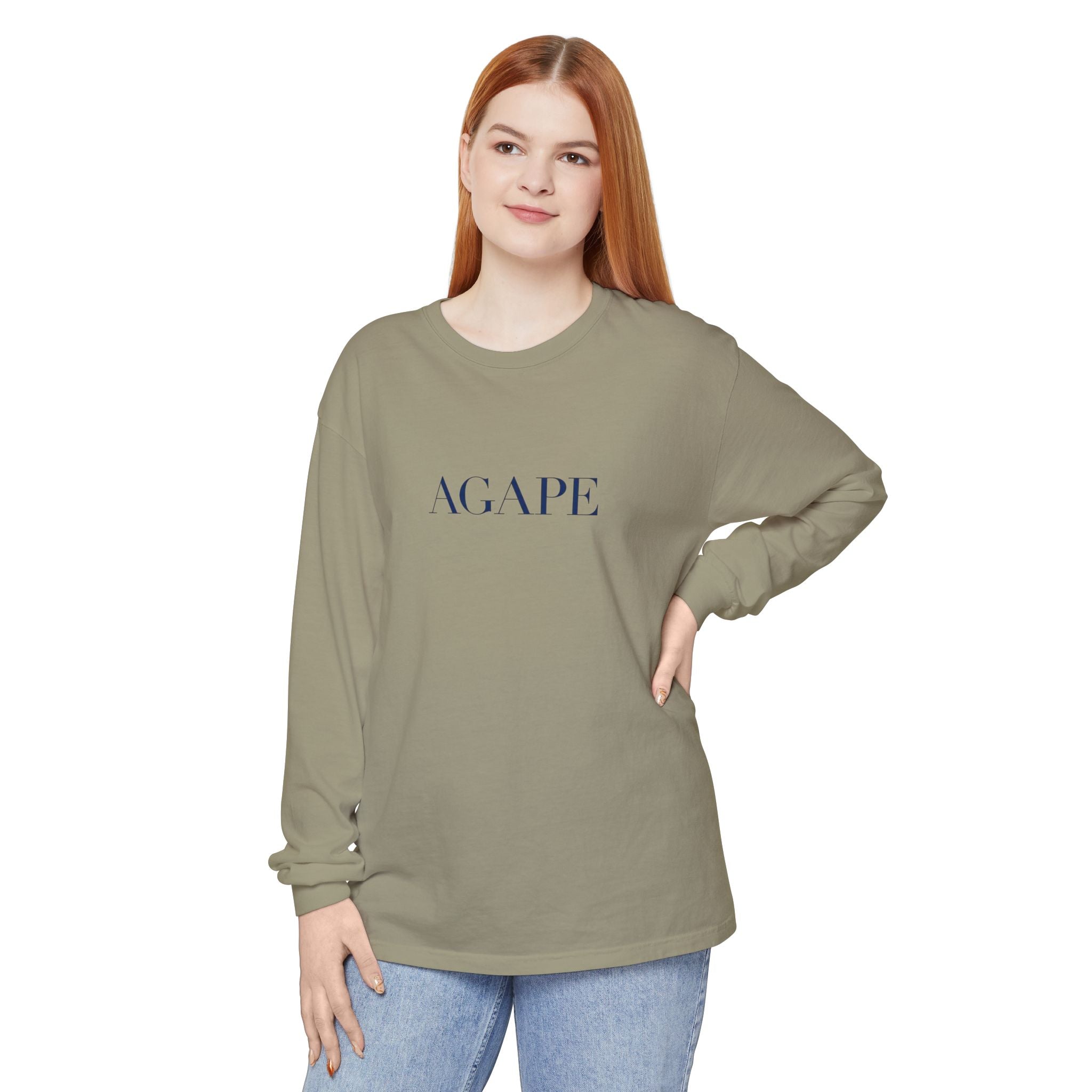 Agape Christian Long Sleeve T-Shirt — Faith-Based Apparel