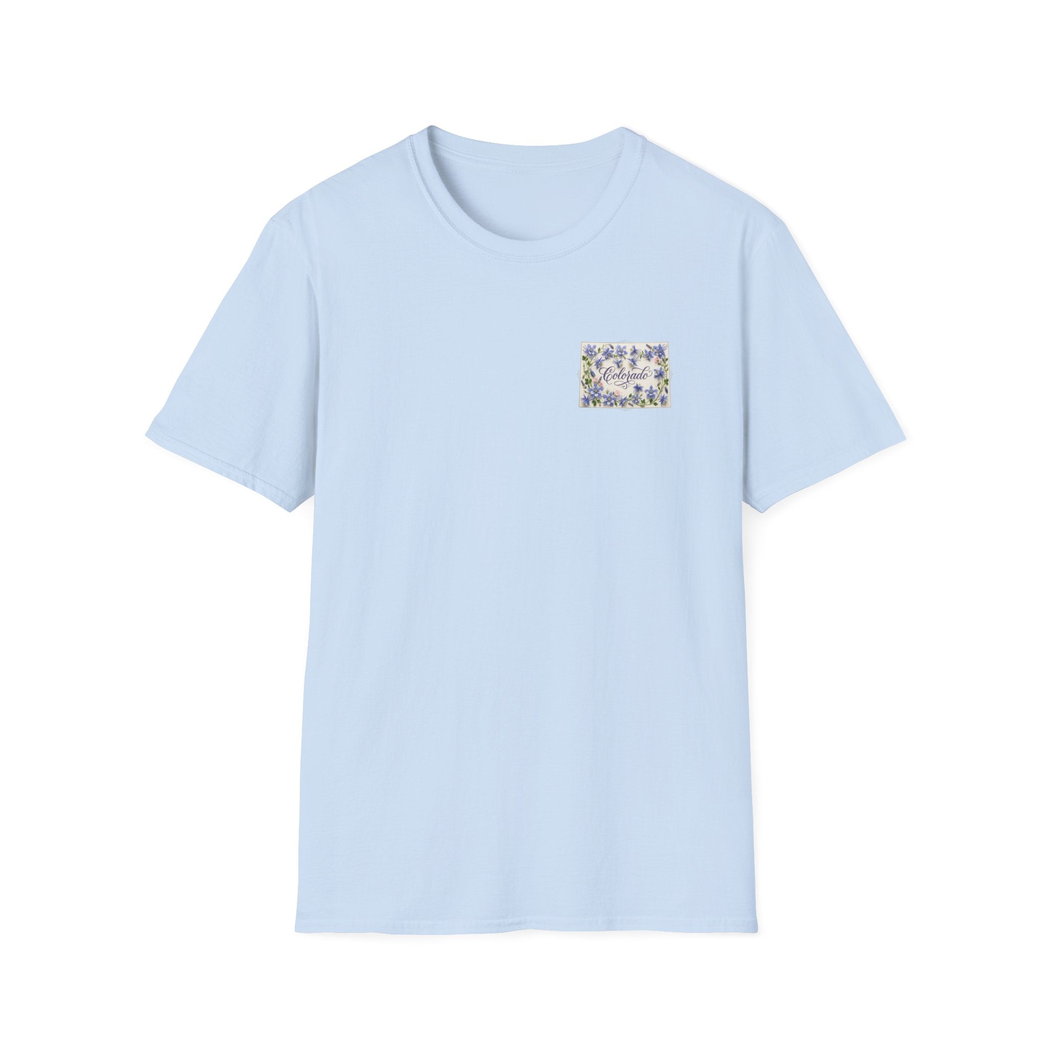 Colorado State Flower Women's T-Shirt — Floral Colorado Tee