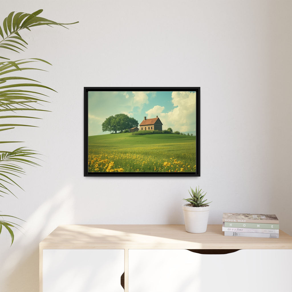 Matte Canvas, Framed (Multi-color)