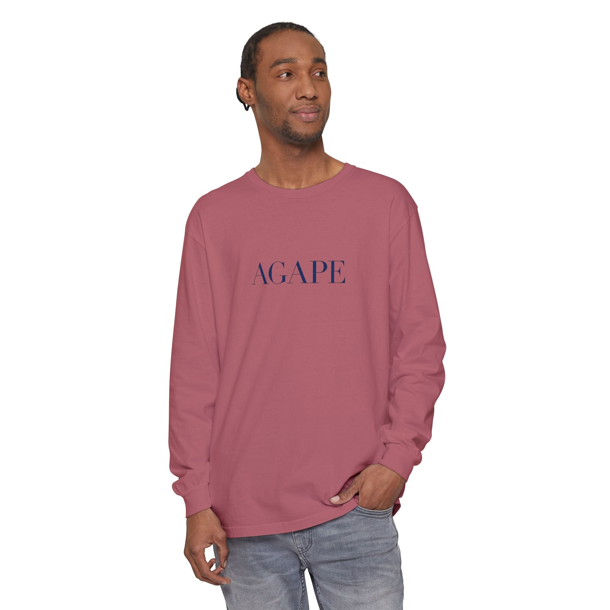 Agape Christian Long Sleeve T-Shirt — Faith-Based Apparel