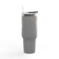 Floral Insulated Travel Mug - 40oz Reusable Drinkware for Coffee Lovers