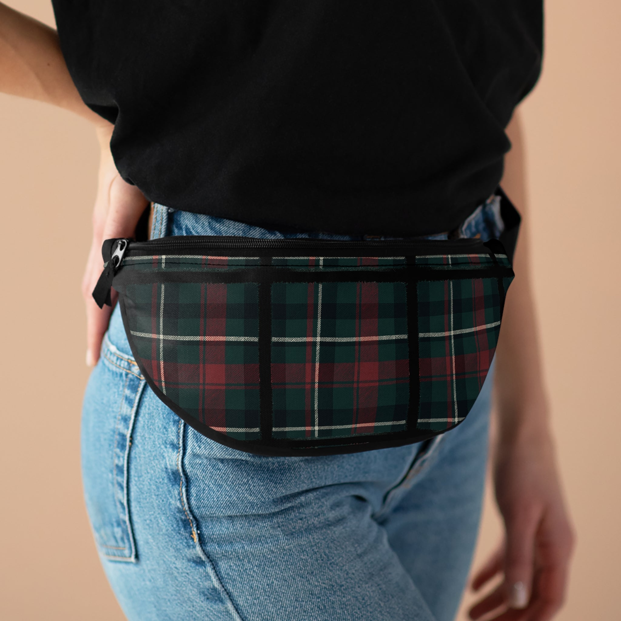 Plaid Fanny Pack - Stylish and Functional Travel Companion