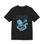 Navigate Change With Confidence T-Shirt — Motivational Graphic Tee for Professionals