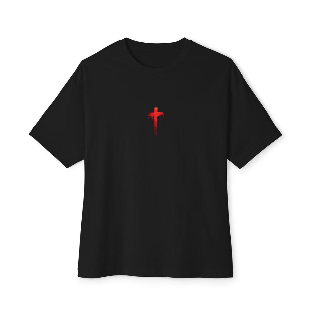 Boxy Tee — Red Cross Portrait Graphic Tee