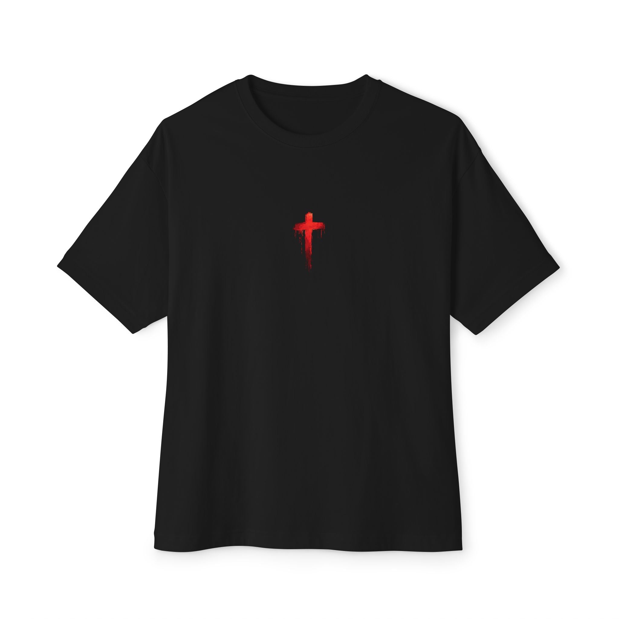 Boxy Tee — Red Cross Portrait Graphic Tee