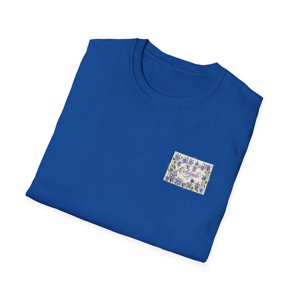 Colorado State Flower Women's T-Shirt — Floral Colorado Tee