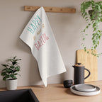 Happy & Dazzling Tea Towel — Bright Cotton Kitchen Towel