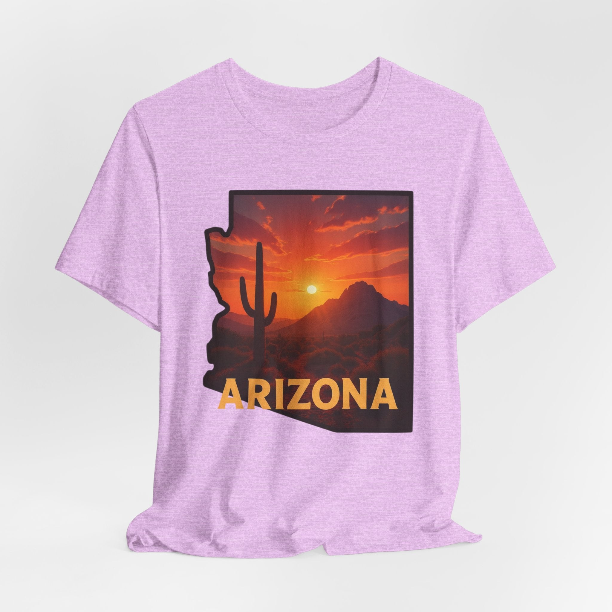 Arizona Cactus Sunset T-Shirt — Desert Sunset Graphic Tee