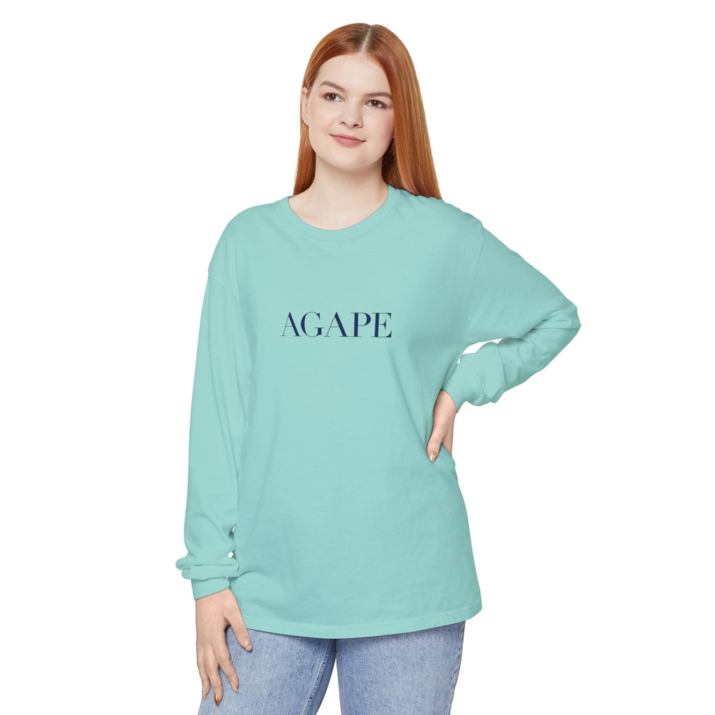 Agape Christian Long Sleeve T-Shirt — Faith-Based Apparel