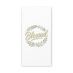 Blessed Wreath Matte Canvas Wall Art (Stretched 1.25")