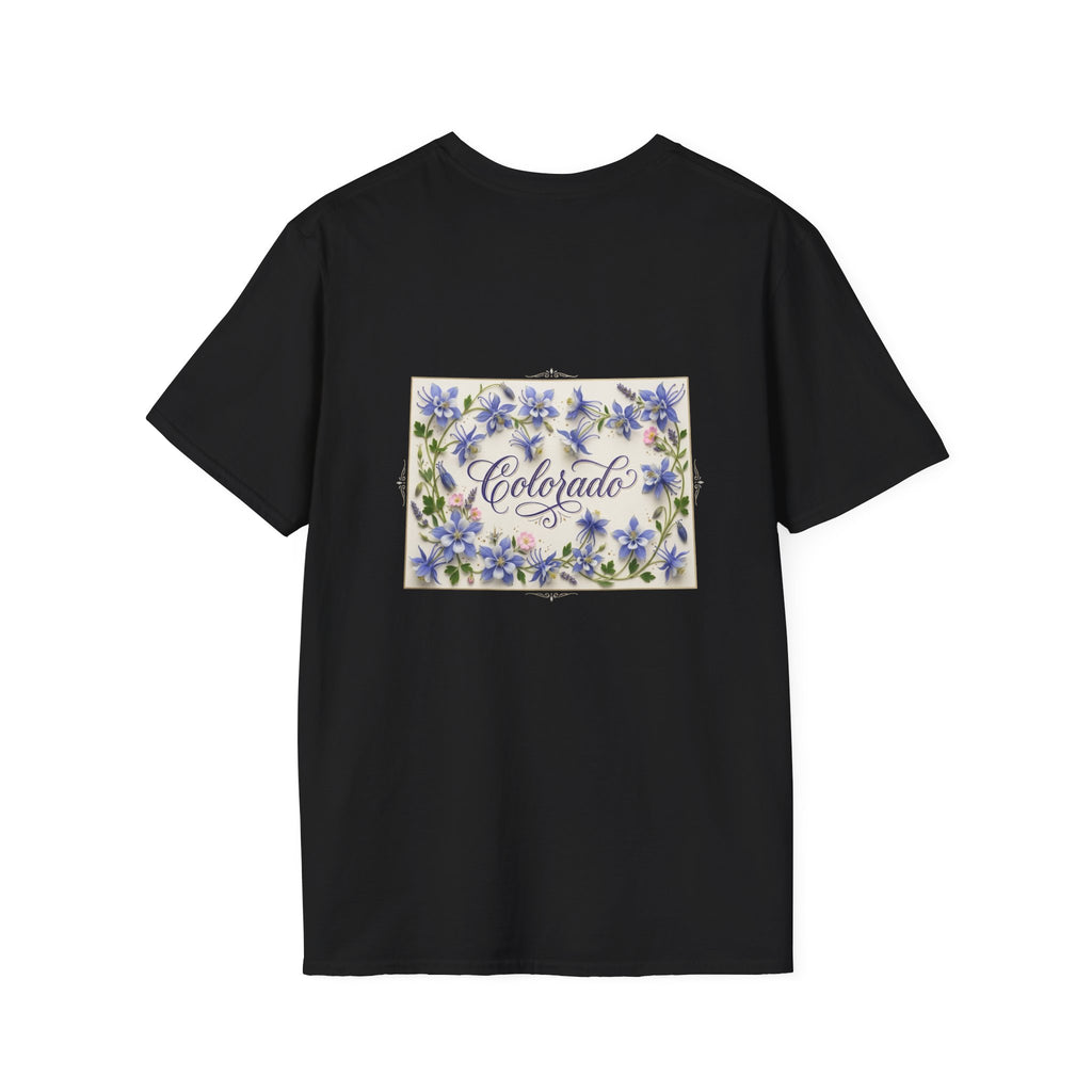 Colorado State Flower Women's T-Shirt — Floral Colorado Tee
