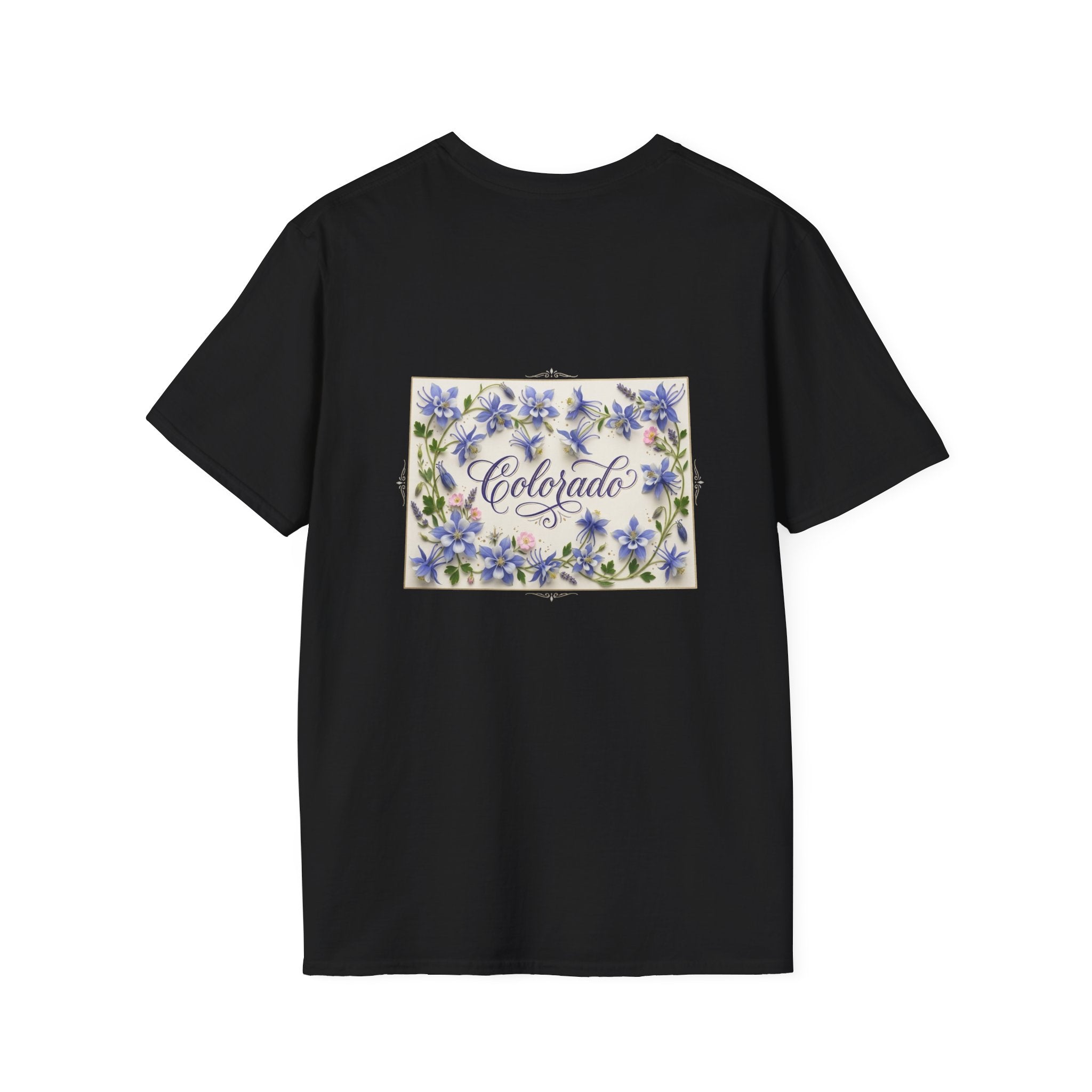 Colorado State Flower Women's T-Shirt — Floral Colorado Tee