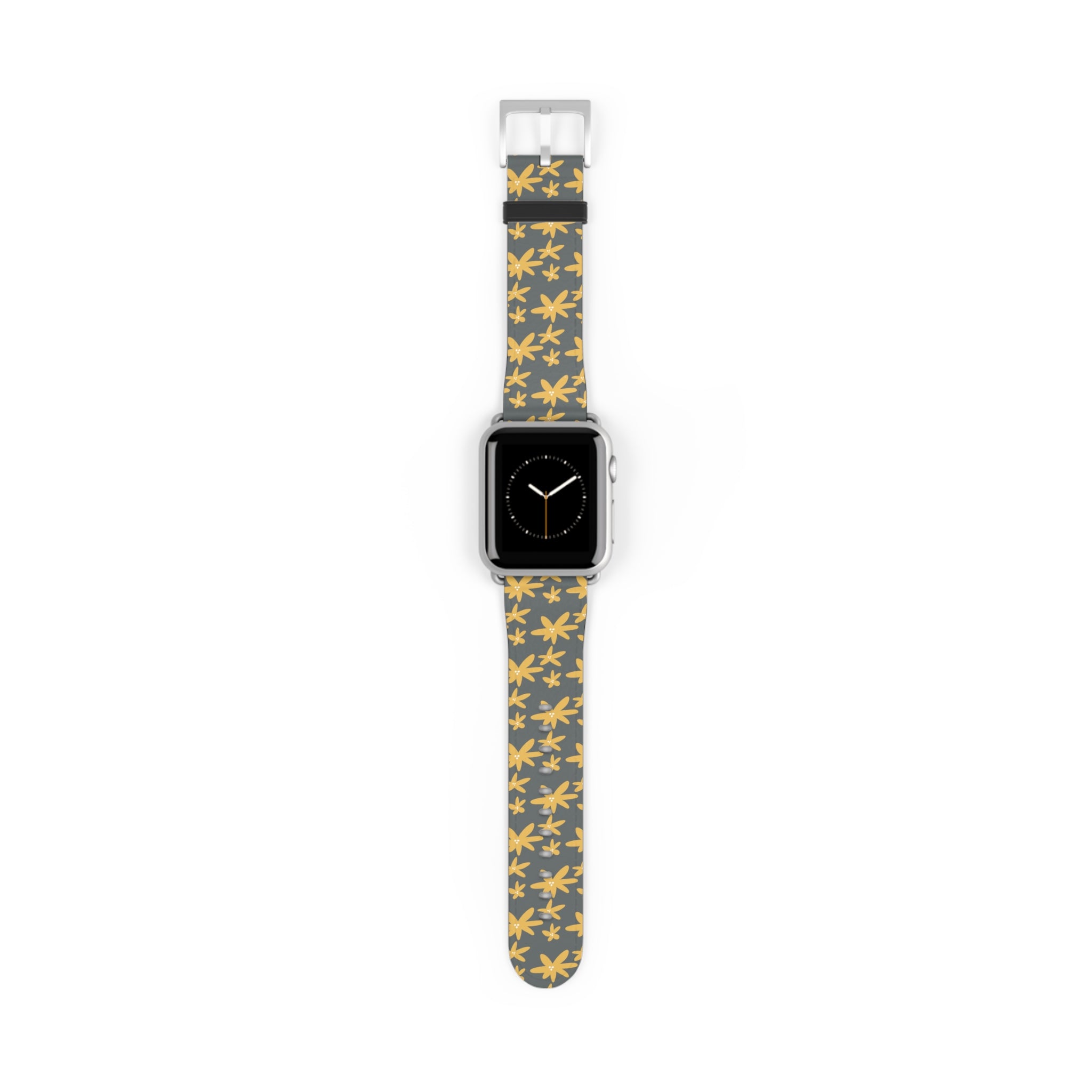 Stylish Floral Watch Band, Unique Watch Strap, Customizable Apple Watch Band, Boho Chic Accessories, Gift for Her