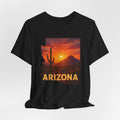 Arizona Cactus Sunset T-Shirt — Desert Sunset Graphic Tee