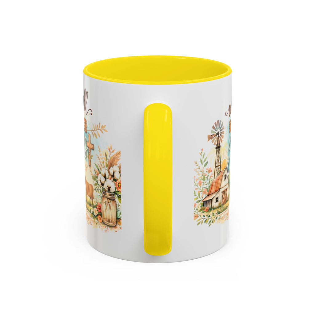 Why Y'all Testing the Jesus In Me? Coffee Mug — Farmhouse Christian Accent Mug