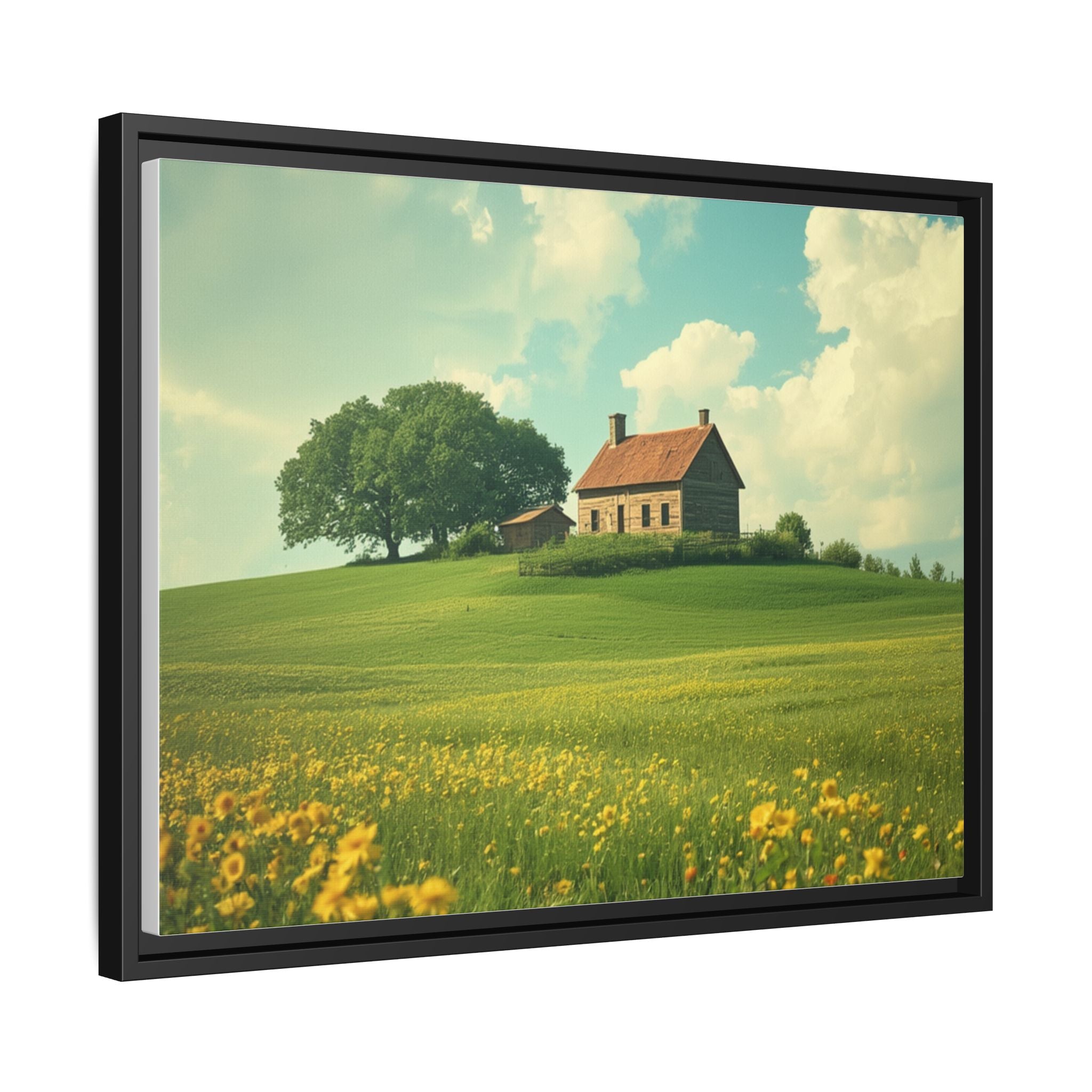 Matte Canvas, Framed (Multi-color)
