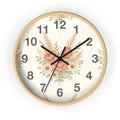 Floral Wall Clock
