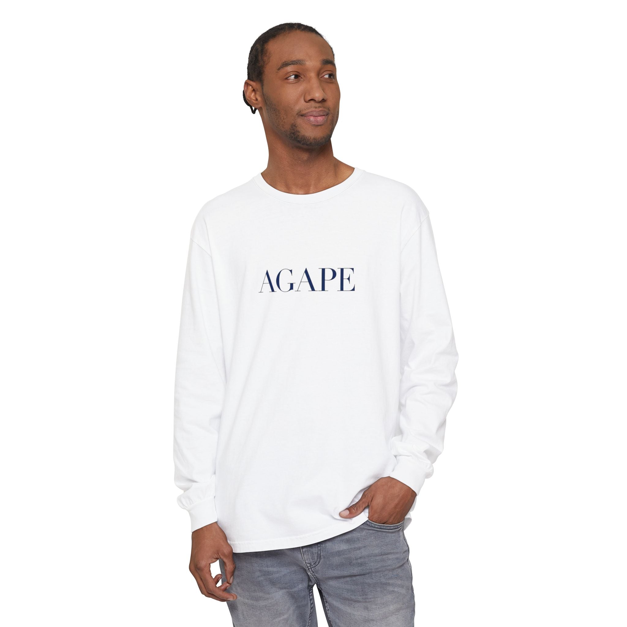 Agape Christian Long Sleeve T-Shirt — Faith-Based Apparel