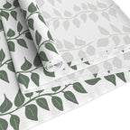 Leave Table Runner — Cotton/Poly Decorative Fall Runner