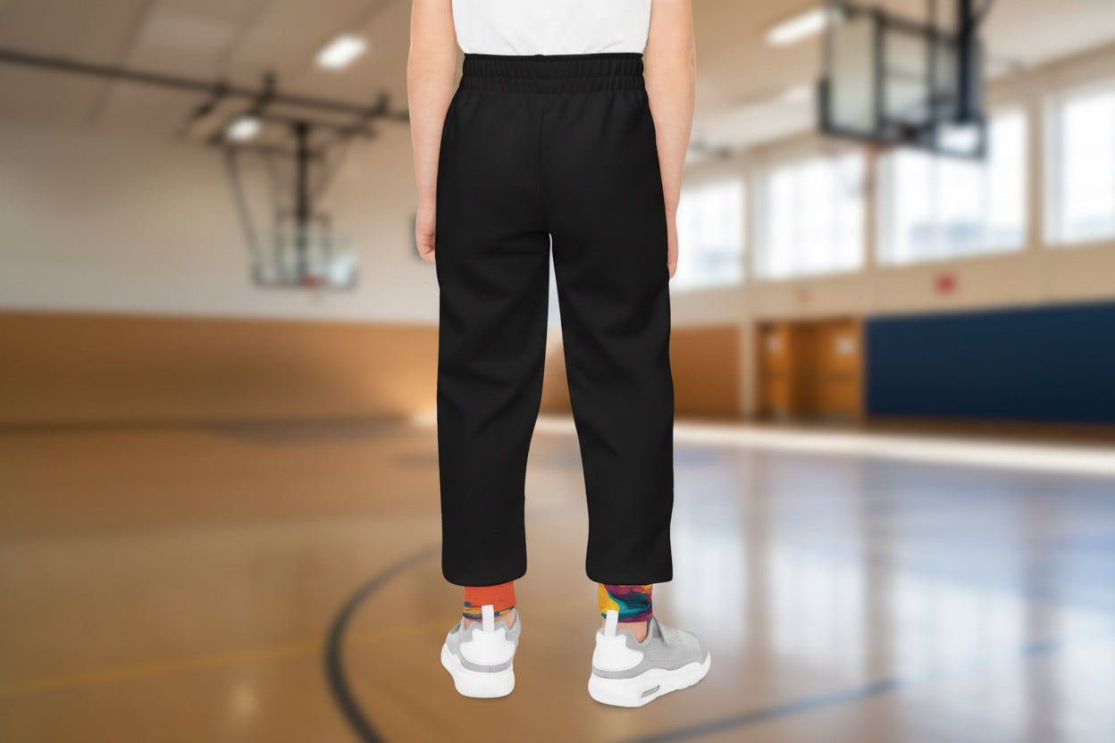 Youth Joggers — Abstract Dove All-Over-Print