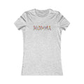 MOMMA Floral T-Shirt | Soft Women’s Slim Fit Tee | Cute Mom Shirt Everyday Wear