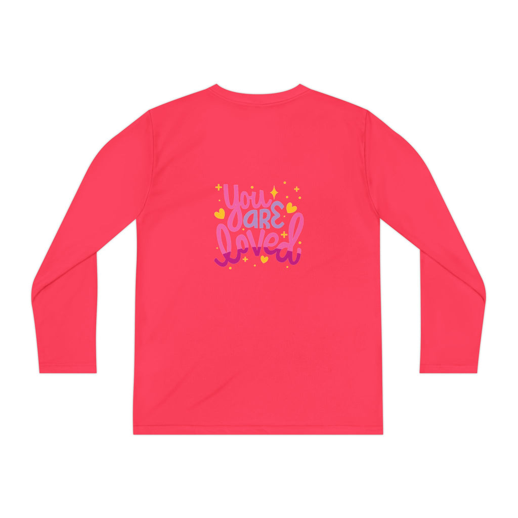 You Are Loved Youth Long Sleeve Tee — Inspirational Kids Shirt
