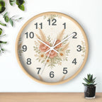 Floral Wall Clock