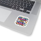 Slay All Day Sticker | Gen-Z Slang, Cringe Sticker, Internet Lingo