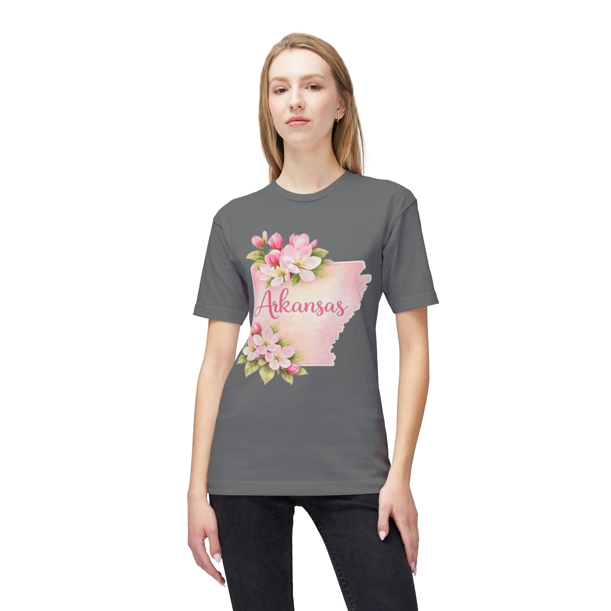 Arkansas State Flower T-Shirt — Women's Floral Razorback Tee