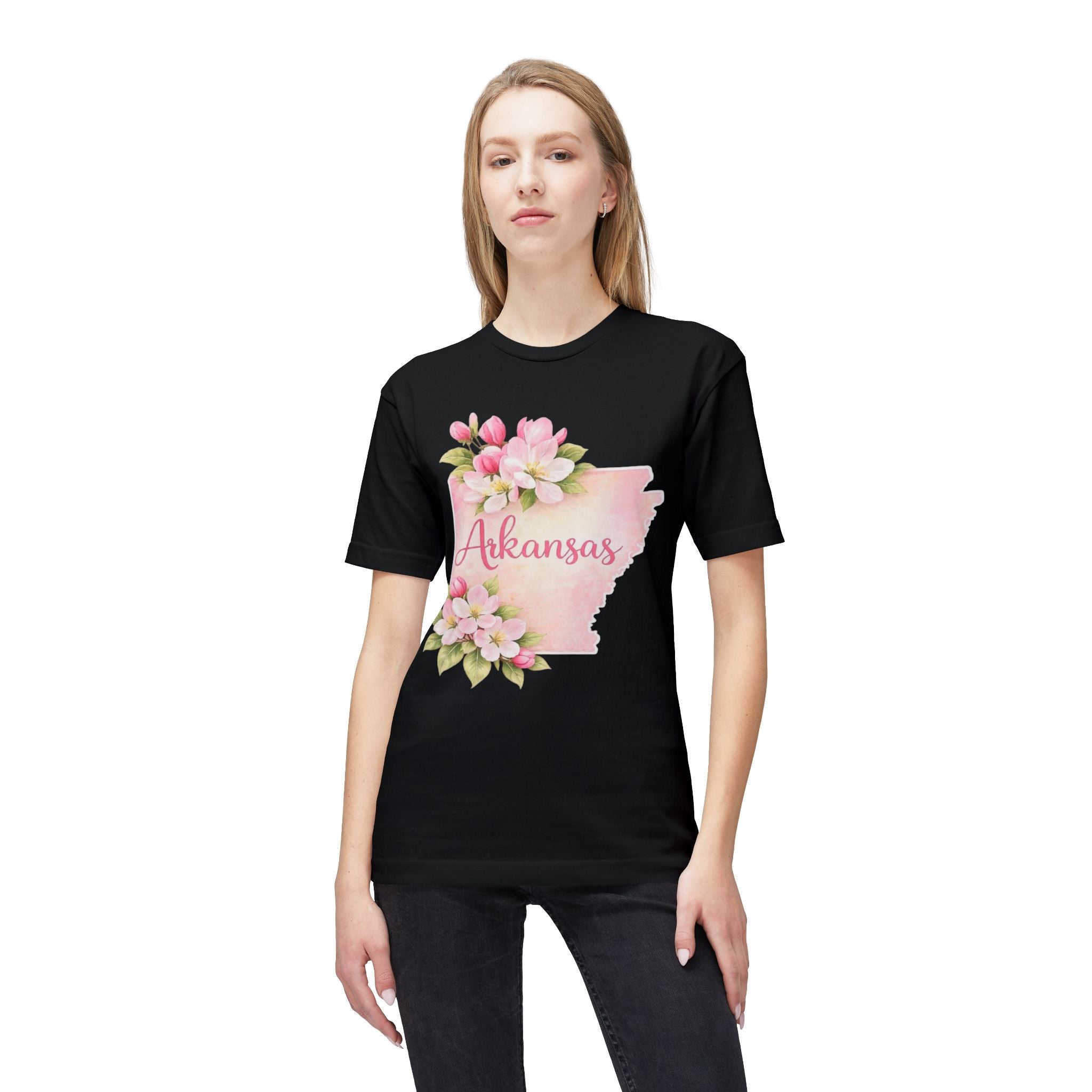 Arkansas State Flower T-Shirt — Women's Floral Razorback Tee
